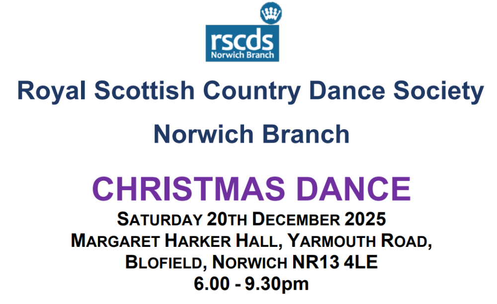 Norwich RSCDS Christmas Dance header